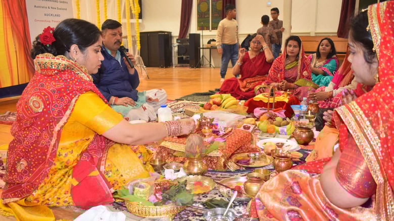 BJSM Shakti Group Debuts with Divine Teej Celebration in Auckland