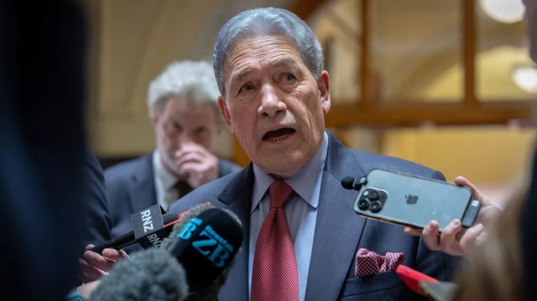 India Free Trade Agreement 'for political purposes', Winston Peters says