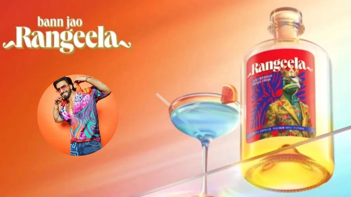 Ranveer Singh Unveils His Own Vodka Brand