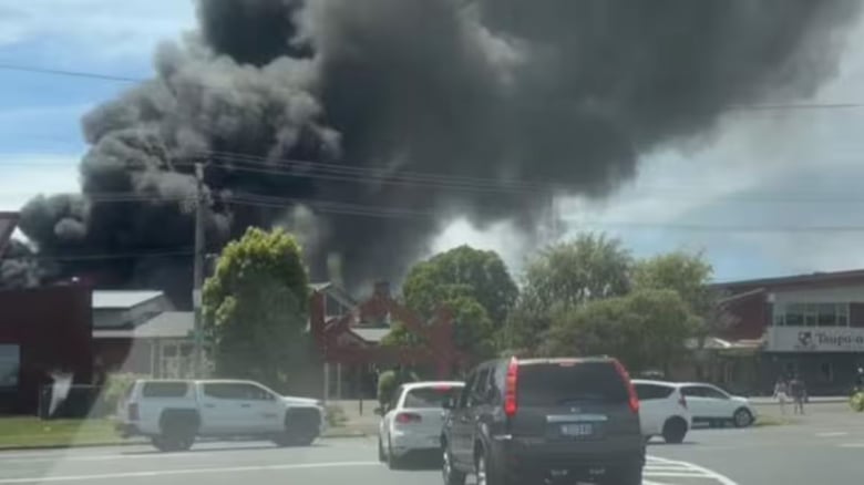 Major Fire Breaks Out At Taupō High School