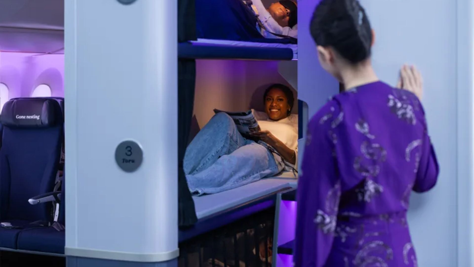Economy class gets an upgrade as Air NZ unveils SkyNest...