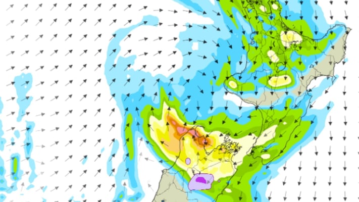 Weather shift: 36-hour rain watch replaces freezing conditions