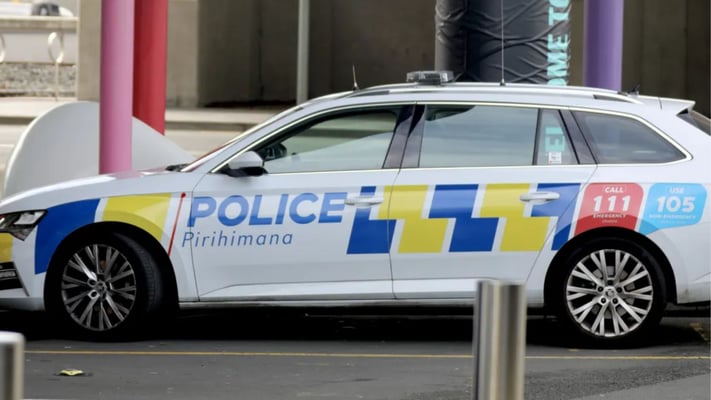 Two teens charged after police officer struck by stolen car