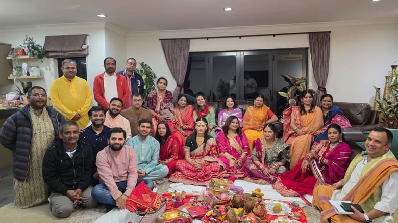 Hartalika Teej Celebrated Across New Zealand by Bihar Jharkhand Association