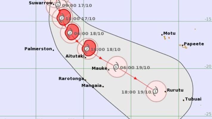 Tropical Cyclone Wati forms early in the Pacific, with heavy rain and strong winds possible