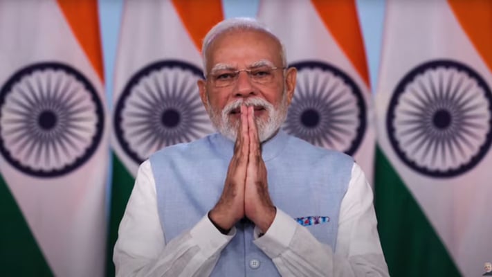 PM Modi addresses the nation ahead of the rollout of new GST rates.