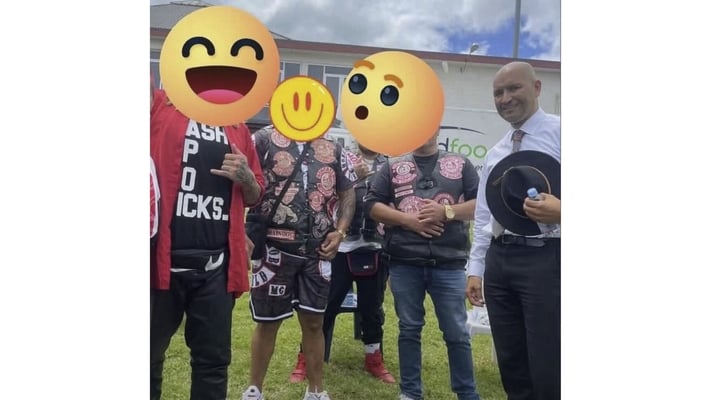 NZ gang campaign row deepens as minister’s photo emerges