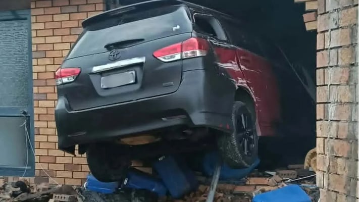 Person injured after car crashes into Palmerston North house