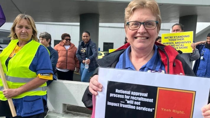 ED nurse Tracy Chisholm calls for increased staff at Waikato Hospital.