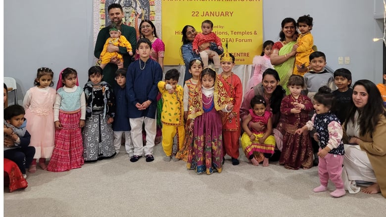 Rotorua Hindu Centre Celebrates Janmashtami with Children in Spotlight
