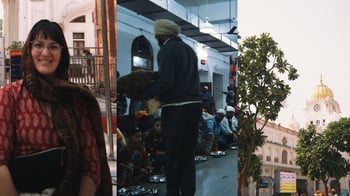 French woman amazed by Golden Temple: “How is this even possible?”
