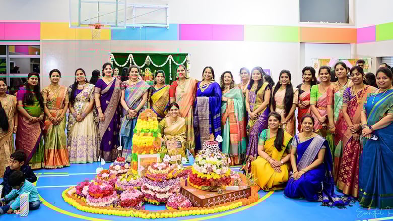 Wellington Telugu Community Marks Grand Bathukamma and Dusshera 2025 Celebration