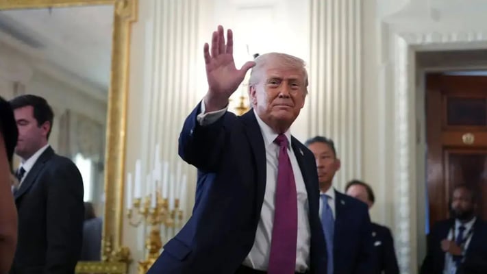 Donald Trump evacuated after gunfire at White House correspondents’ dinner