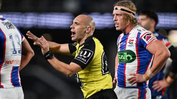 NRL concedes late Warriors penalty error, Ashley Klein dropped from finals