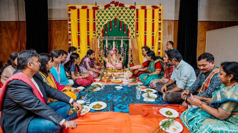 Auckland Telugu Community Marks Vinayaka Chavithi 2025 with Devotion and Unity
