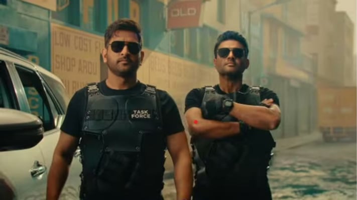 MS Dhoni Surprises Fans With Teaser of ‘The Chase’ Alongside R. Madhavan