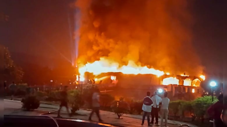 Fire at Indian nightclub leaves at least 23 dead