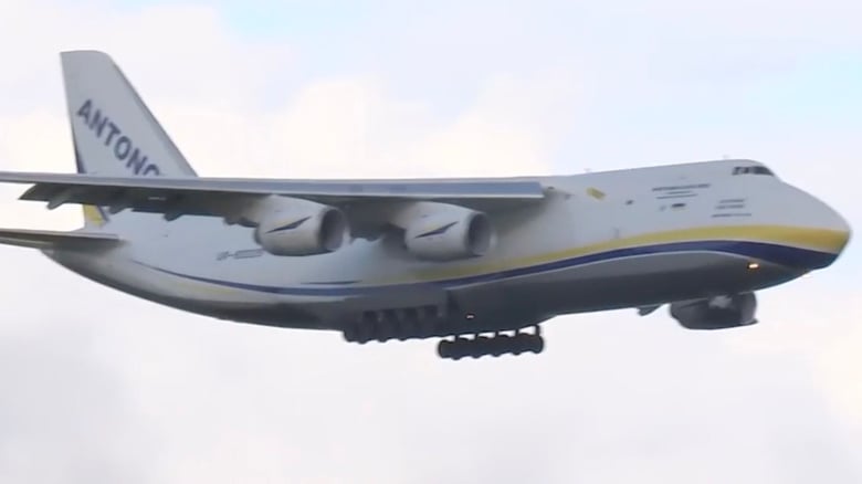 One of the world’s biggest cargo aircraft lands in New Zealand