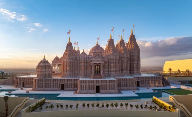 BAPS temple in Abu Dhabi