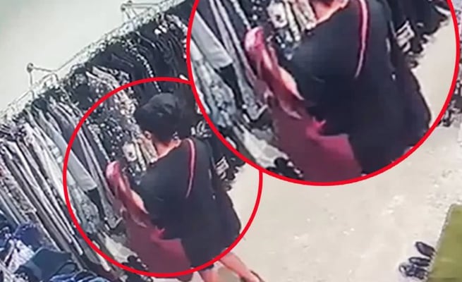 Security footage of MP Golriz Ghahraman’s alleged shoplifting at Auckland’s Scotties Boutique in Ponsonby