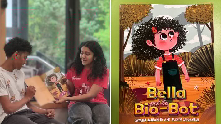 Young Indian-Born Siblings in NZ Publish Book to Inspire Kids