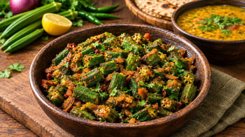 Bhindi Masala: A Simple Indian classic with a crunchy twist