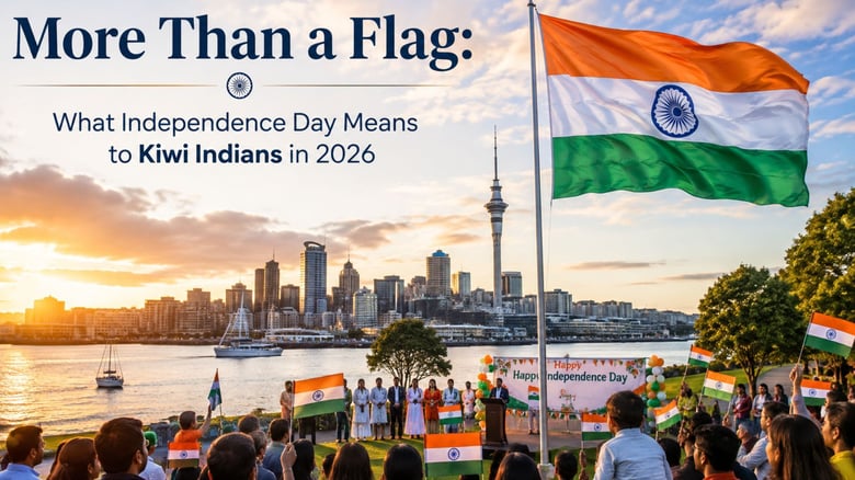 More than a flag: What Independence Day means to kiwi Indians