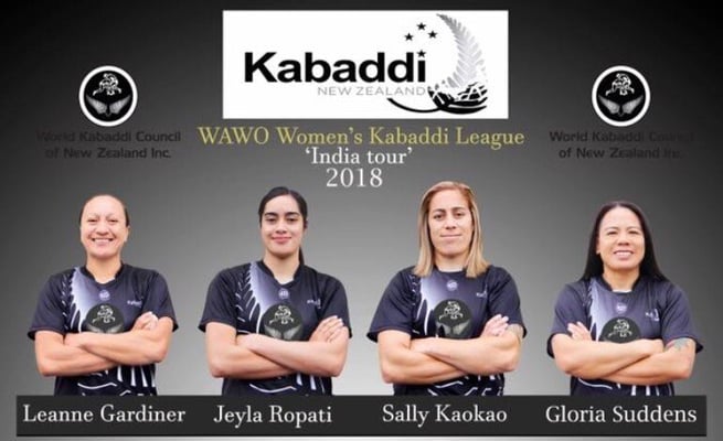 NZ Women’s Kabbadi team off to India for tourney