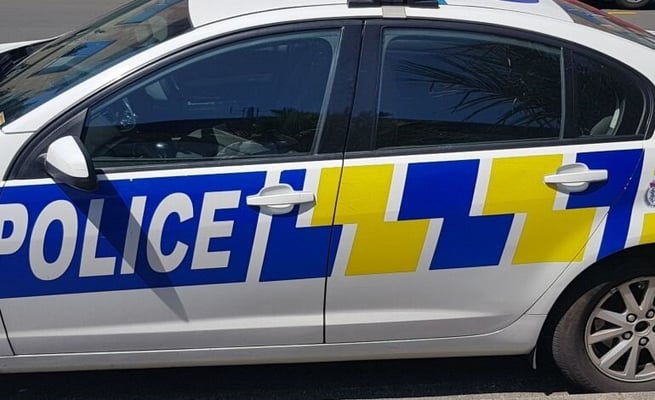 Police attending a possible stabbing incident on Anzac Avenue