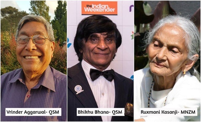 Three Kiwi-Indians named in the New Zealand New Year Honours List 2019