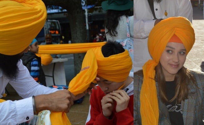 Turban Day at Aotea Square gets an overwhelming response