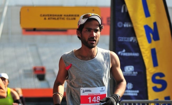 Kiwi-Indian marathoner aims to promote healthy living by running