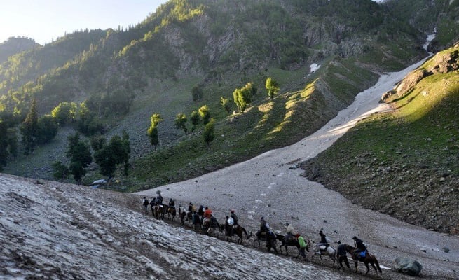Over 95K pilgrims perform Amarnath Yatra in 7 days