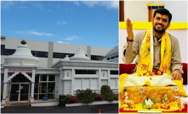 “We wish all a very happy Shravan Maas,” Shri Radha Krishna Temple