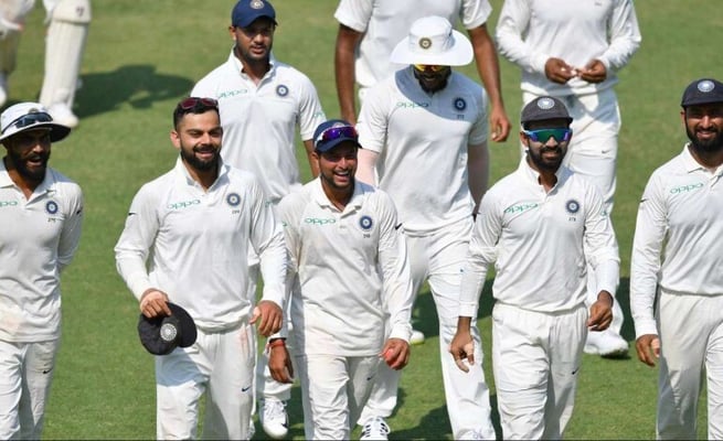 India thrash West Indies by 257 runs, clinch series 2-0
