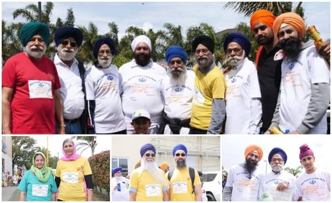Ten km Sikh Walk hosted to create awareness on health benefits