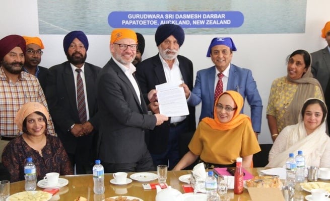 South Asian Community Leaders Group NZ meets with Immigration Minister