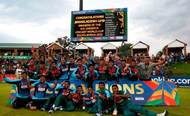 Bangladesh stun India to win maiden U-19 World Cup