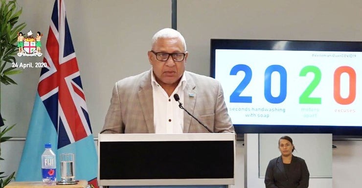 Fiji: No new COVID-19 cases, Social gatherings of 20 people or less will be allowed from Monday 27th April