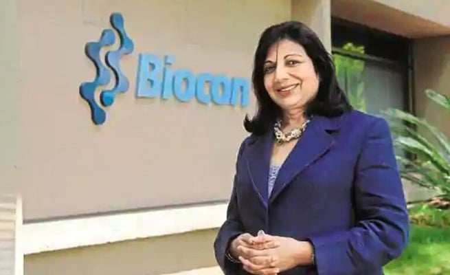 Kiran Mazumdar Shaw among world's top 20 in biopharma