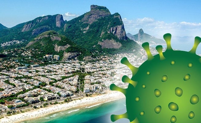 Brazil records world's 3rd-highest COVID-19 infection level
