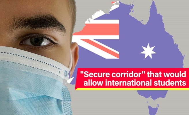 Australian universities propose 'secure corridor' for students' return