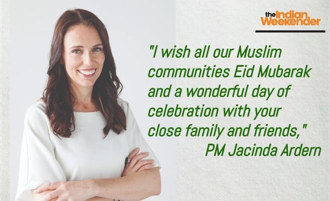 Prime Minister Jacinda Ardern wishes Muslim community 'Eid Mubarak'