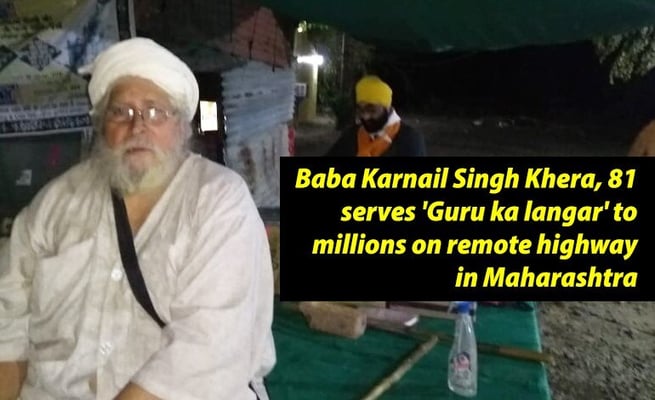 81-year-old Sikh feeds 2 million people on remote Maharashtra highway