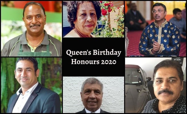 Six Kiwi Indians make into the list of Queen’s Birthday Honours 2020