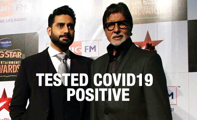 Amitabh Bachchan and Abhishek Bachchan test COVID-19 positive