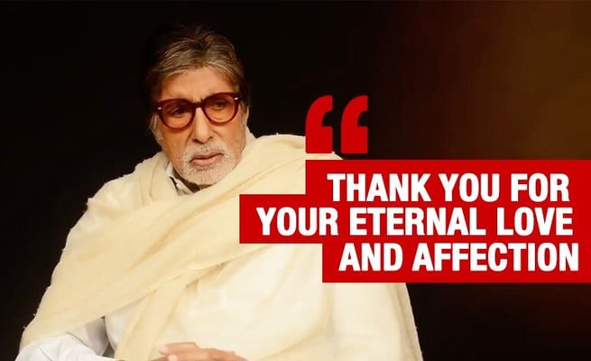 Amitabh Bachchan thanks fans, friends for concern and prayers