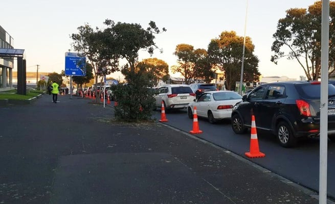 Long queues at testing centres, as Auckland enters second day at alert level 3