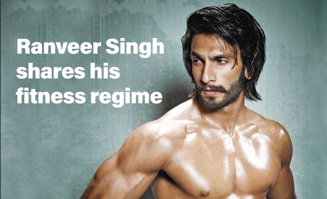 Ranveer Singh shares his fitness regime