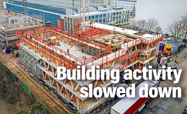 COVID-19 has slowed down building activity